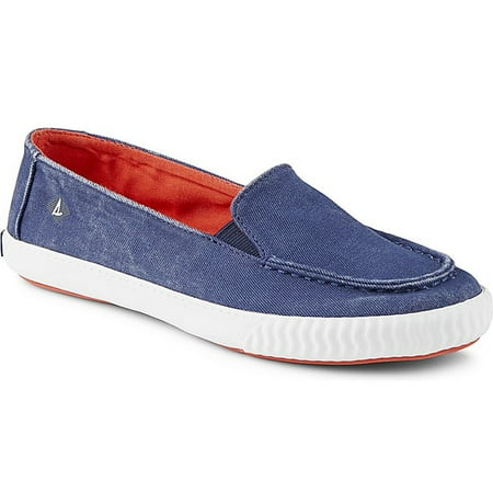 

Sperry Top Sider Sayel Slip-On Washed Women/Adult shoe size 6 Comfort STS96850 Navy