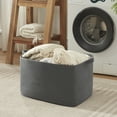 thumbnail image 4 of CHERISHGARD 90L Large Laundry Basket, Rectangle Cotton Rope Storage Baskets, Cotton Rope Basket with Handles, 4 of 6