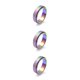 thumbnail image 5 of Minnieouse Anillo giratorio de acero inoxidable giratorio joyería ansiedad antiestrés fiesta regalo para hombres mujeres, tamaño 6 8 # 3piezas Minnieouse CBP585131, 5 of 6