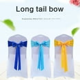 thumbnail image 4 of BQBQERT 1/6PCS Chair Sashes Chair Back Cover Ribbon for Wedding Chair Back Decoration, 4 of 21