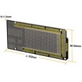 thumbnail image 3 of KEYESTUDIO 10Pcs Prototype ProtoShield Printed Circuit Board Breakout PCB Shield Kit for Arduino Mega 2560 Project, 3 of 4