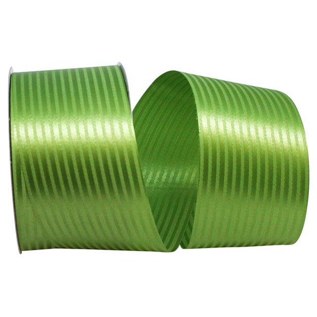 Reliant Ribbon 5800-575-40K 20.5 in. 50 Yards Tux Stripe Ribbon, Basil
