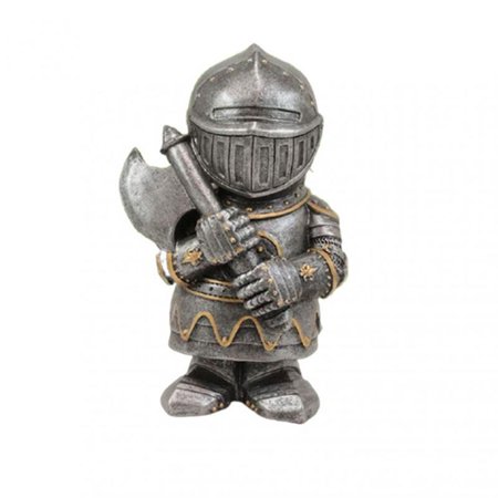 New Medieval Ornaments Resin Knight Gnome Dwarf Soldier Garden Statue Sword Warrior 1