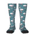 thumbnail image 1 of Balery Flamingo Calcetines novedosos Calcetines deportivos Calcetines hasta la rodilla Calcetines de algodón Calcetines originales y geniales, 1 of 6