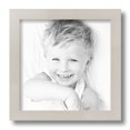 thumbnail image 2 of ArtToFrames 10" x 10" Slanted Lip White Picture Frame, 10x10 inch White Wood Poster Frame (WOM-4825), 1 Pack, 2 of 6