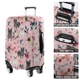 thumbnail image 5 of French Bulldog Dog Pattern with Pioneer Flower Luggage Cover Fashion Suitcase Cover Baggage Covers Fit 25-28 Inch Luggage (Go Travel), 5 of 5