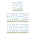 thumbnail image 3 of maskred New Arrival 1 Sheet Christmas 3D Sticker Snowflakes Tips Tatoos Party Manicure Transfer Sticker 1 6.4*5.2cm 5Set, 3 of 6
