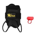 thumbnail image 1 of Entrenador de muñeca de guantes de billar, corrección de posición con brazalete de entrenamiento de billar, guante de piscina correcta pulsera Pulsera roja, 1 of 9