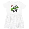 thumbnail image 3 of Inktastic Going Golfing with My Daddy Kids Golf Girls Toddler Dress, 3 of 5