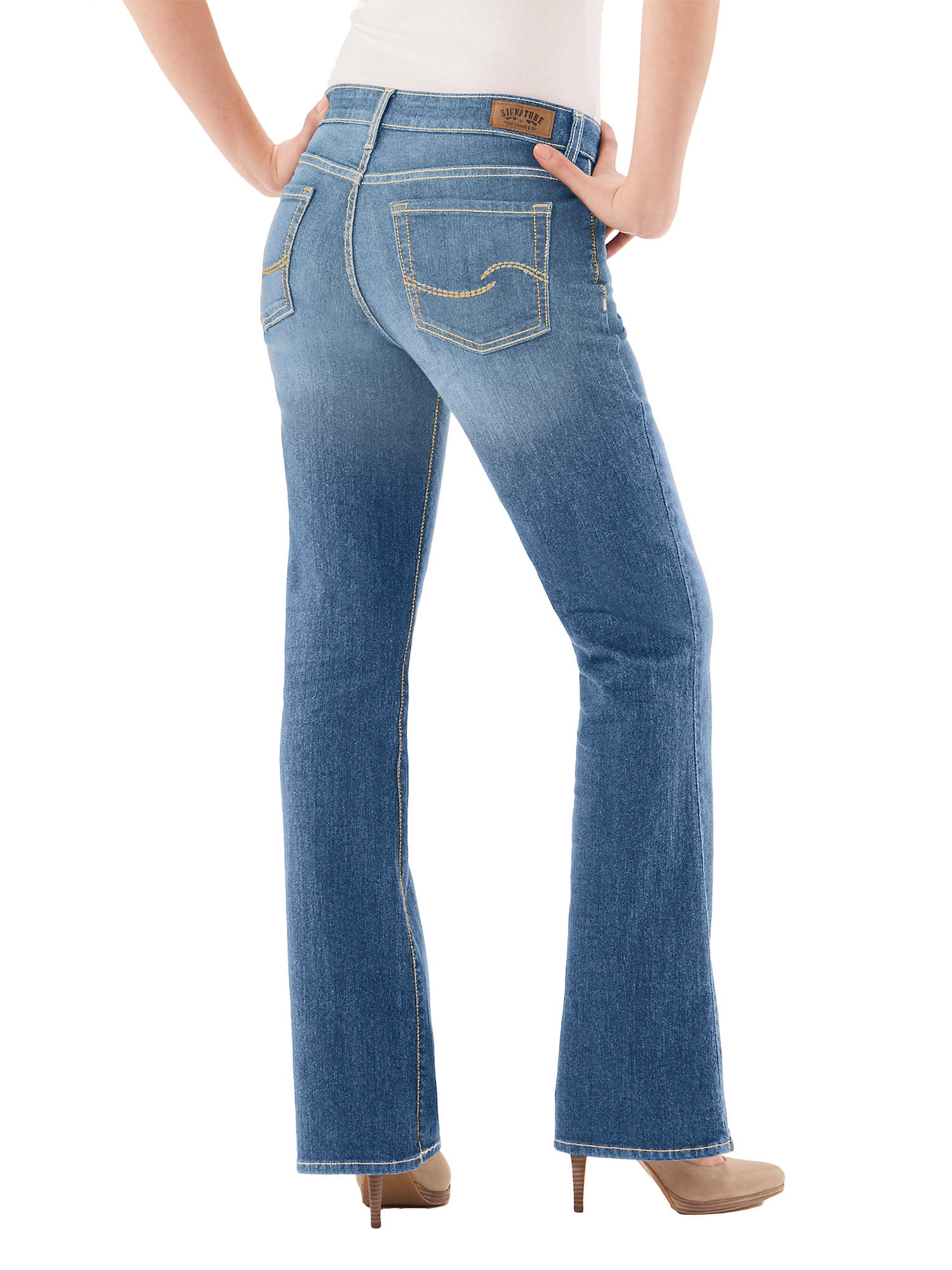 modern boot cut jeans