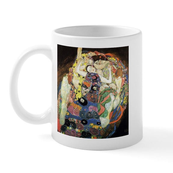 CafePress - Gustav Klimt Virgin Mug - 11 oz Ceramic Mug - Novelty Coffee Tea Cup