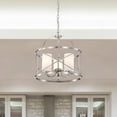 thumbnail image 6 of 60/5333 Nuvo Lighting Ginger-Three Light Pendant-16 Inches Wide by 17 Inches High-Brushed Nickel Finish    -Traditional Installation, 6 of 17