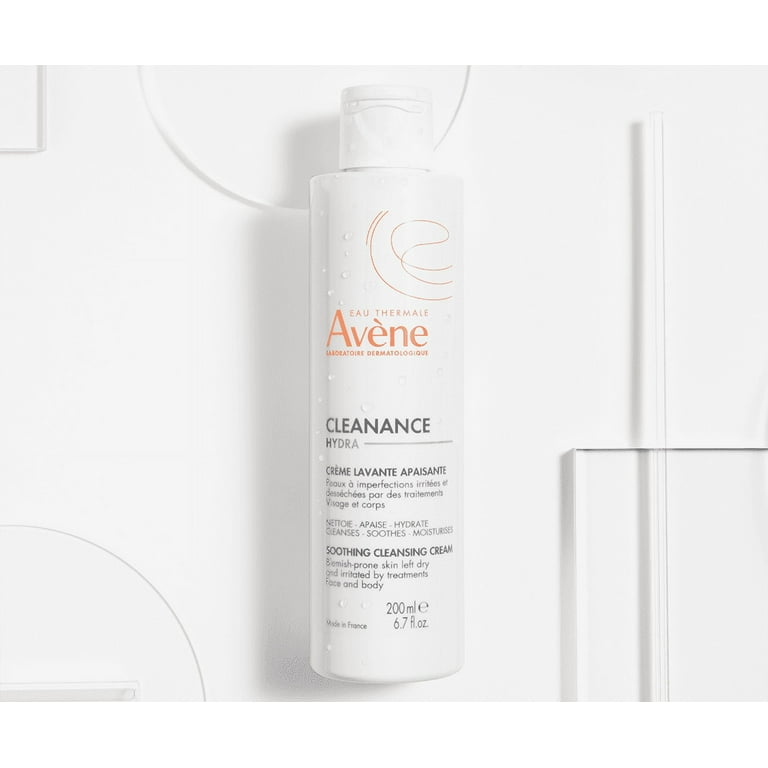 Avene Cleanance HYDRA Soothing Cleansing Cream, Removes Impurities