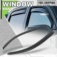 thumbnail image 2 of Magshion 2Pcs Window Visor Shade Vent Rain Deflector for 2005 2006 2007 2008 2009 2010 2011 2012 2013 2014 Toyota Tacoma 2-DR, 2 of 6