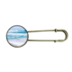 thumbnail image 1 of El agua del océano playa ciencia naturaleza foto EsES Broche De Broche De Metal Antiguo Unbranded M, 1 of 3