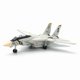 thumbnail image 3 of 1:72 F-14 Tomcat modelo de combate multifunción serie militar creativa bloques de construcción decoración juguetes ensamblados para niños regalos de navidad,NO.24-46( in bag ), 3 of 4