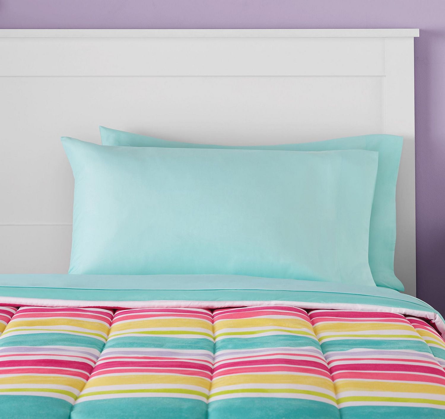 Ensemble de literie arc-en-ciel pour enfants