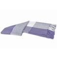 thumbnail image 6 of Ox Bay Pink/White Tartan Plaid Cotton Throw Blanket, 50" x 60", 6 of 9
