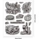 thumbnail image 2 of Sello de goma "Cornucopia de Acción de Gracias" de 18 x 22 cm. Sellos de EVA para repujado., 2 of 7