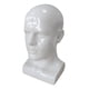thumbnail image 3 of Cabeza de maniquí de PVC para hombre, soporte de exhibición, herramienta de peinado de belleza para sombrero, bufanda, accesorio Blanco, 3 of 9