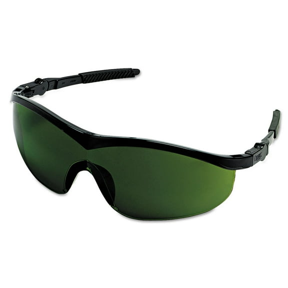 ST1 Series Protective Eyewear, Green Filter 3.0 Lens, Duramass HC, Black Frame, Nylon