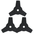 thumbnail image 1 of 4pcs 10 Inch 3T Brush Cutter Blade Grass Trimmer Mower Blade Straight Tooth Accessory, 1 of 1