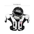 thumbnail image 6 of Dserhfy Car Soccer Ornament Flat Shape with Helmet Realistic Unique Design Handmade Decorate Car Hanging American Football Shoulder Pads Football Fans Gift, 6 of 8