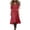 ZB-Red-ZA, variant on Xcmzpl Womens Summer Cotton Linen T Shirt Dress Casual Loose Fit Crewneck Short Sleeve Midi Dresses Solid Tunics Dresses Vestido