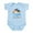 Sky Blue, variant on CafePress - Team Jelly Bean Infant Bodysuit - Baby Light Bodysuit, Size Newborn - 24 Months