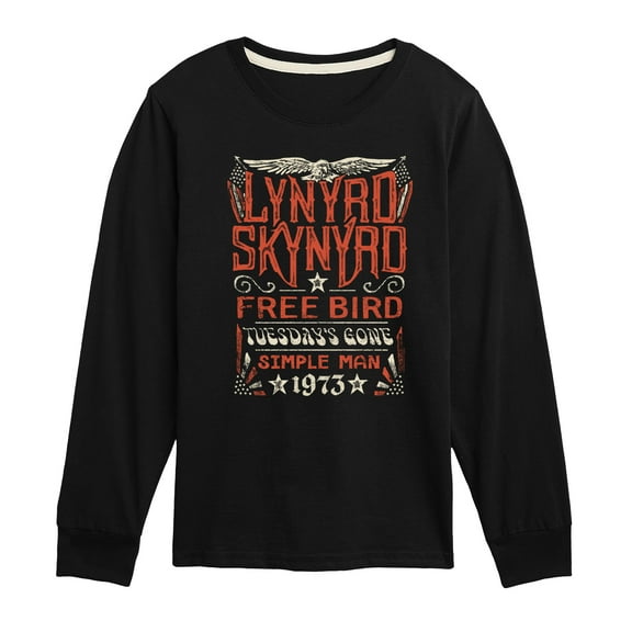 Lynyrd Skynyrd - Hits - Toddler & Youth Long Sleeve Graphic T-Shirt