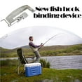 thumbnail image 4 of Greeniant Dispositivo de enganche de nivel de gancho, aparejos de pesca de acero inoxidable, máquina de amarre de línea conveniente, lago, Pescar, 4 of 6