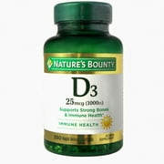Nature's Bounty Bounty D-1000 IU Dietary Supplement Rapid Release Liquid Softgels 350 ea