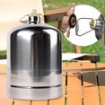 thumbnail image 1 of Tanque para acampar, lata de vacío de acero inoxidable, cilindro de tanque de cobre, lata de combustible para acampar 4L, 1 of 8