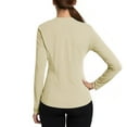 thumbnail image 7 of BLVB Women Upf 50+ UV Shirts Long Sleeve with Thumb Holes Workout Sun Shirt Quick Dry Outdoor Athletic Hiking Running Tops, 7 of 7