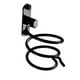 thumbnail image 2 of Soporte para secador de pelo montado en la pared Soporte para secador de pelo con pegamento y tornillos, negro, 1 pieza. TUNC Sencillez, 2 of 4