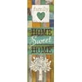 thumbnail image 2 of Tava Studios 9x18 Gold Ornate Wood Framed with Double Matting Museum Art Print Titled - Sweet Home Family Tree, 2 of 4