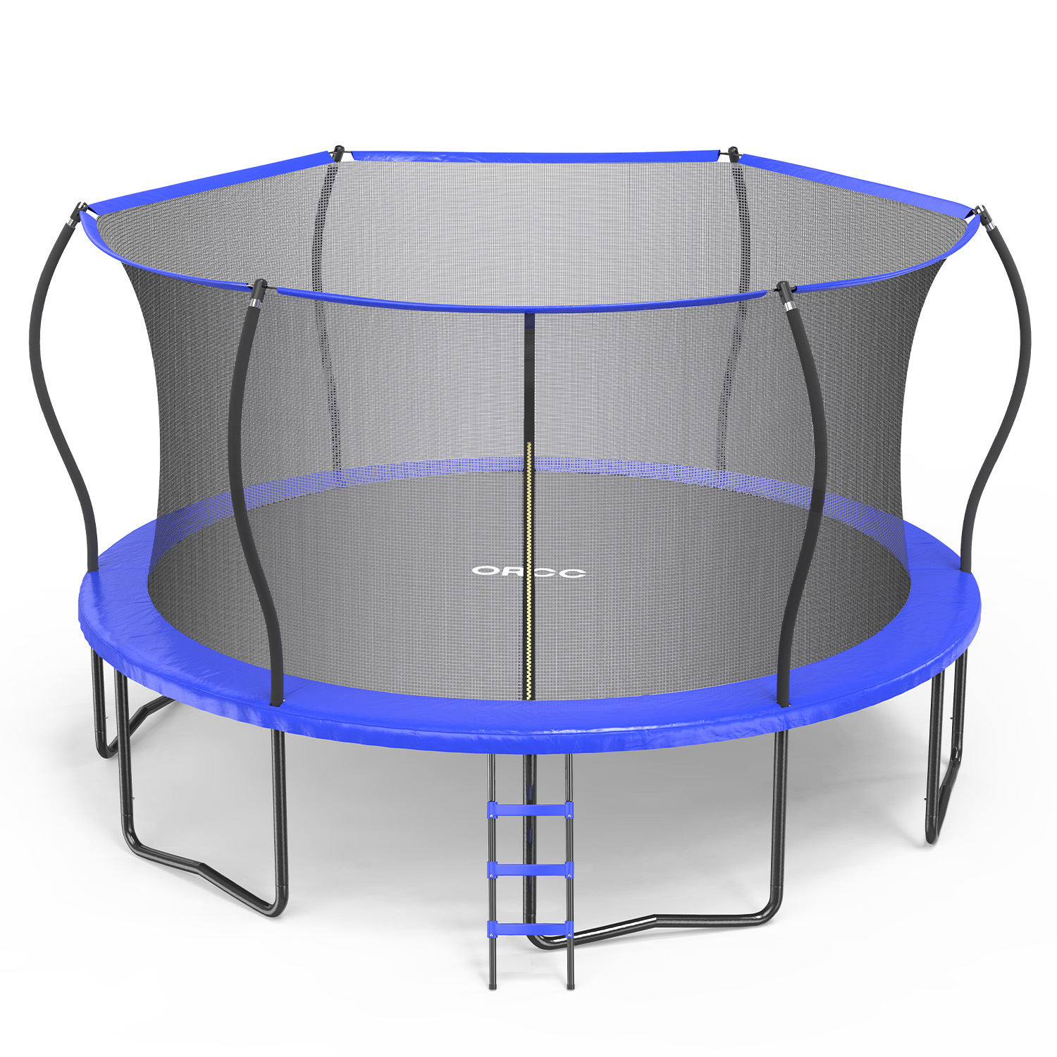 ORCC 16ft 15ft 14ft 12ft 10ft Kids Recreational Trampolines with Enclosure Net Ladder Safe
