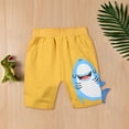 thumbnail image 2 of BJUTIR Baby Boy Shorts Casual Pants Toddler Shorts Cartoon Slacks Dinosaur Pattern Summer Shorts Children'S Beach Pants Black Gray Solid Color Cartoon Boy Pants, 2 of 9