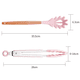 thumbnail image 2 of Juego de utensilios de cocina de 2 piezas, utensilios de cocina de madera fáciles de limpiar, utensilios de cocina para utensilios de cocina antiadherentes, color rosa, 2 of 5