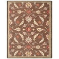 thumbnail image 7 of Rugsotic Carpets Hand Tufted Wool Eco-Friendly Area Rugs - 5'x8', Rectangle, Brown, Modern Contemporary Design, High Pile Handmade Anti Skid Rugs for Living Room, Bed Room (K00233), 7 of 7