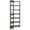 Rustic Brown, variant on Kepooman Bookshelf, Bookcase Standing Shelf Unts,7-Tier Corner Bookshelf, Industrial Corner Etagere Bookcase,Gray