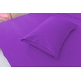 thumbnail image 2 of 6 Piece Bamboo Rayon Sheets Set by OKAO, Full Iris Sheets - Silky Soft - Wrinkle Free - Deep Pockets-Softer and Stronger Than Cotton Cool Sheets - 1 Fitted Sheet, 1 Flat, 4 Pillowcases Full, Iris, 2 of 4