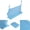 Sky Blue, variant on Suodoka Multi-Functional Cat Grooming Restraint Bag, Adjustable Pet Bathing Mesh Pouch for Nail Trimming, Ear Cleaning & Medication Administration - Breathable Polyester, Scratch Resistant, Sky Blue