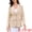 Beige, variant on Women's Business Casual Single Breasted Jacket Office Suit M Dark Blue