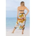 thumbnail image 3 of HAPPY BAY Women's Bikini Wraps Beach Wrap Swimwear Cover up Skirt Bathing suit Swimsuit Sarong Coverups for Women One Size Butterfly, Blue, 3 of 5