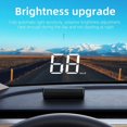 thumbnail image 3 of HLONK M2 GPS Speedometer KMH HUD Digital Head Up HD Display Car Accessories Big Fonts Projection Windshield For Vehicles Truck Auto, 3 of 8