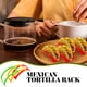 thumbnail image 3 of Bandeja de plástico para tacos (3 unidades), hueca, para cocina, soporte de almacenamiento para servir tacos., 3 of 8