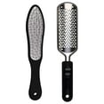 thumbnail image 1 of Cribun Foot Files Callus Remover 2 Pcs Stainless Steel Foot Rasp and Dual Sided Foot File Professional Pedicure Tools Premium Foot Scrubber, 1 of 8