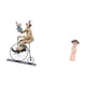 thumbnail image 5 of Figuras De Resina De Payasa, Ideales Como Centro De Mesa, Vitrina, Comedor, Dormitorio, Decoración Rústica, Oficina O Regalo., 5 of 8