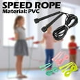 thumbnail image 3 of Professional Speed Jump Rope Men Women Gym Pvc Skipping Muscle Boxing Fitness Equipment Tool Y5r8 Rope Adjustable Training U1A5, 3 of 9